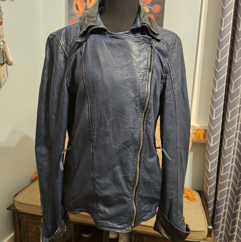 Bano eeMee Leather Moto Jacket